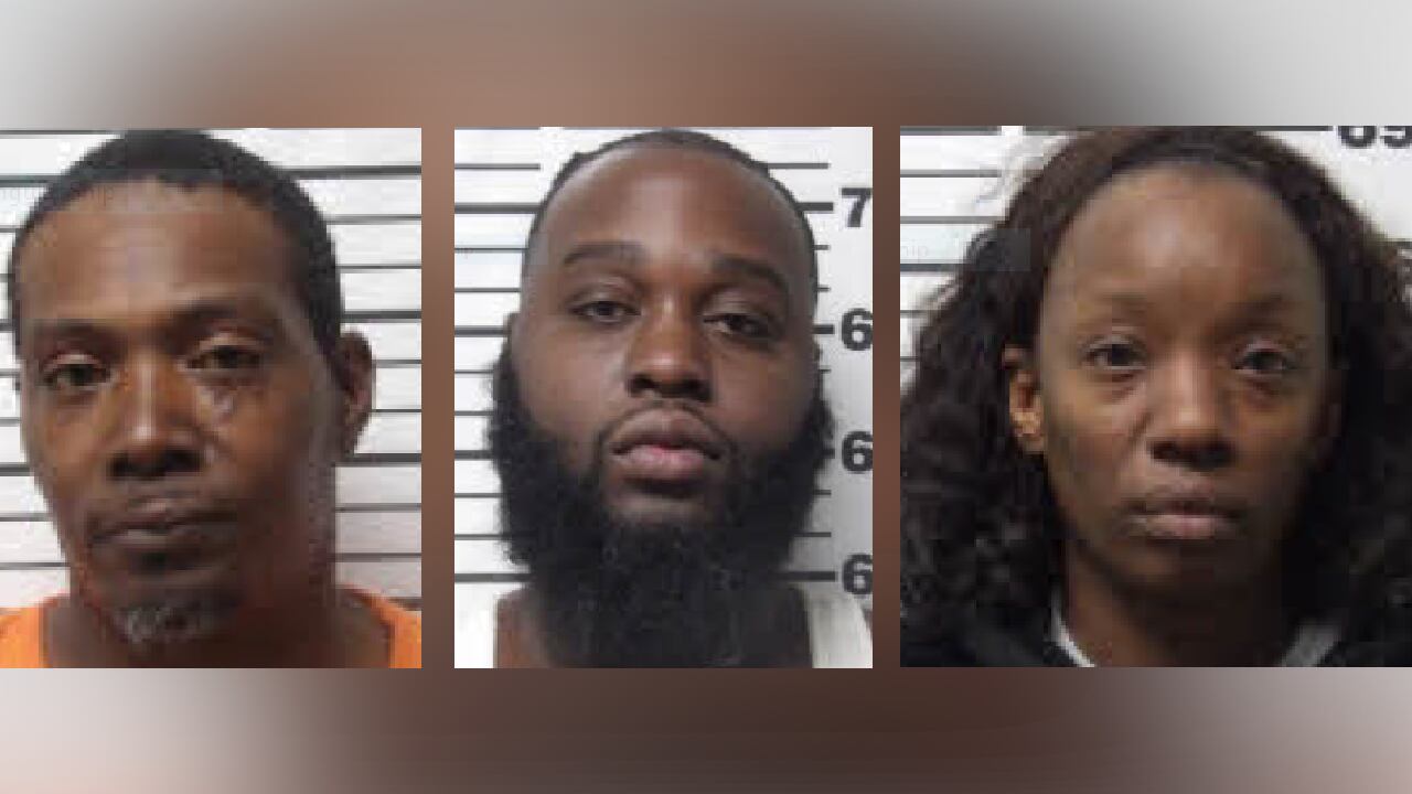 Three arrested in Carteret County drug bust