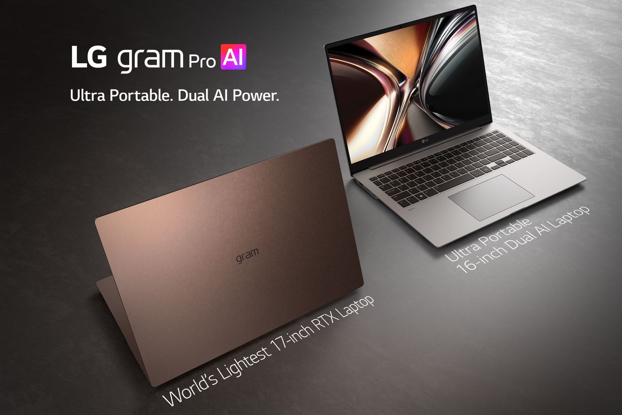 LG’s new 17-inch Gram Pro AI looks nearly identical to last year’s model
