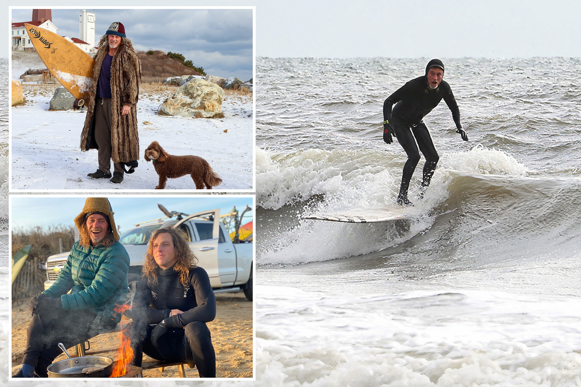 Inside LI’s own ‘Point Break’ where brave, winter surfers catch waves ...