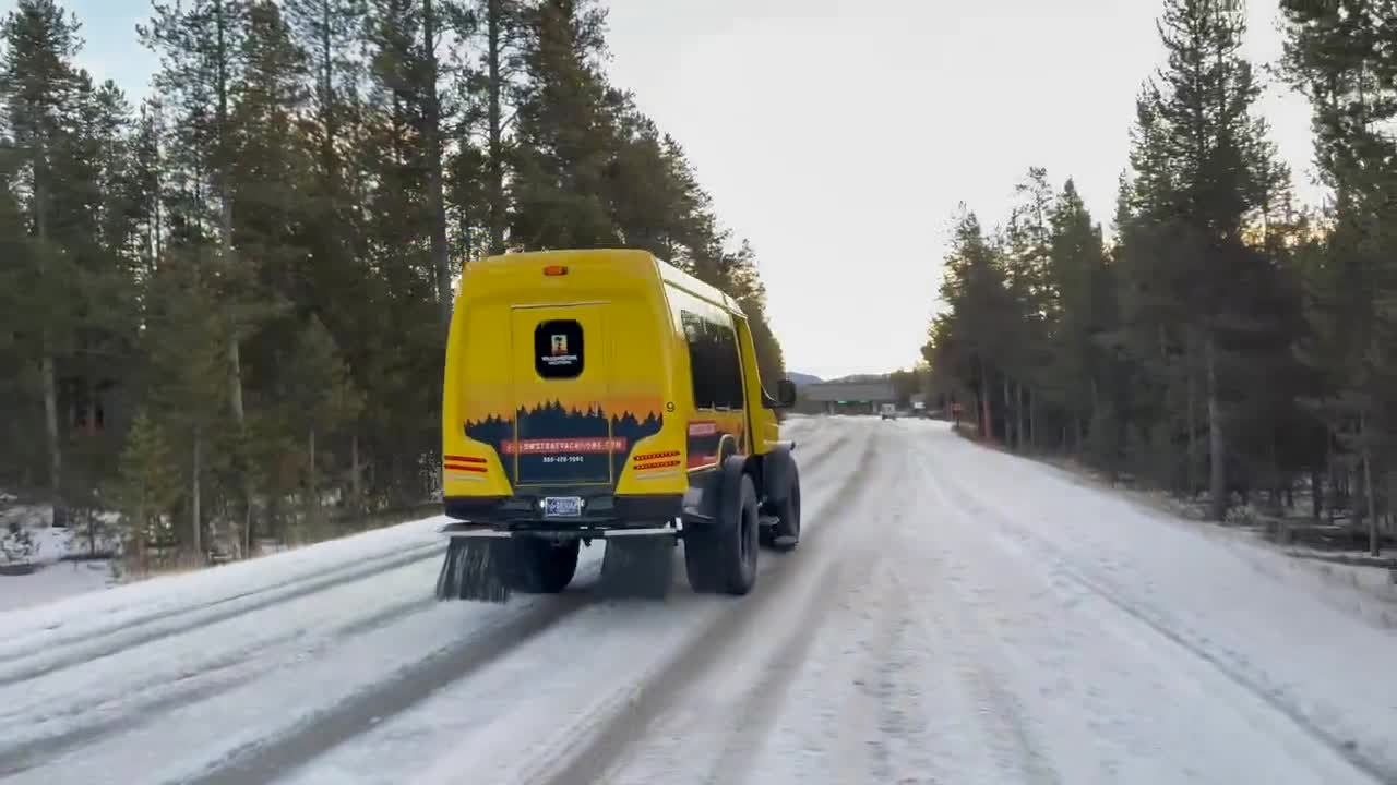 Light snow season affects Yellowstone winter tourism and snowmobile access