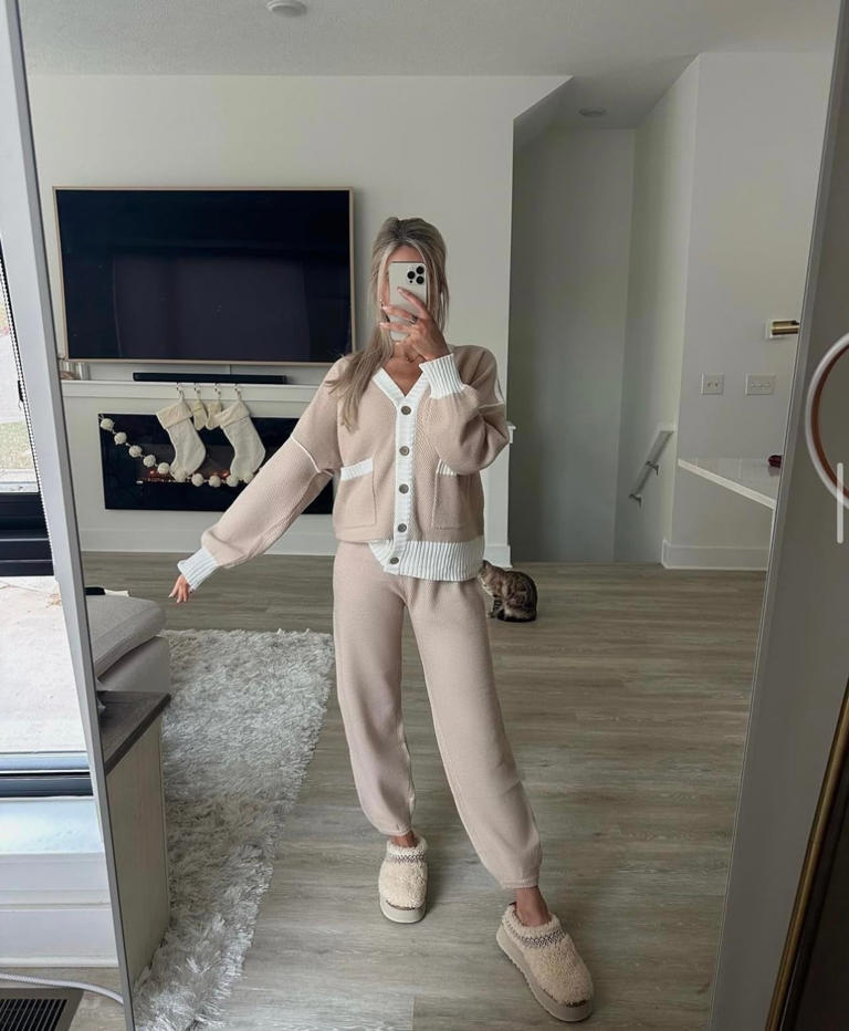 35 cozy matching sets you’ll wanna wear all day, every day until warm ...