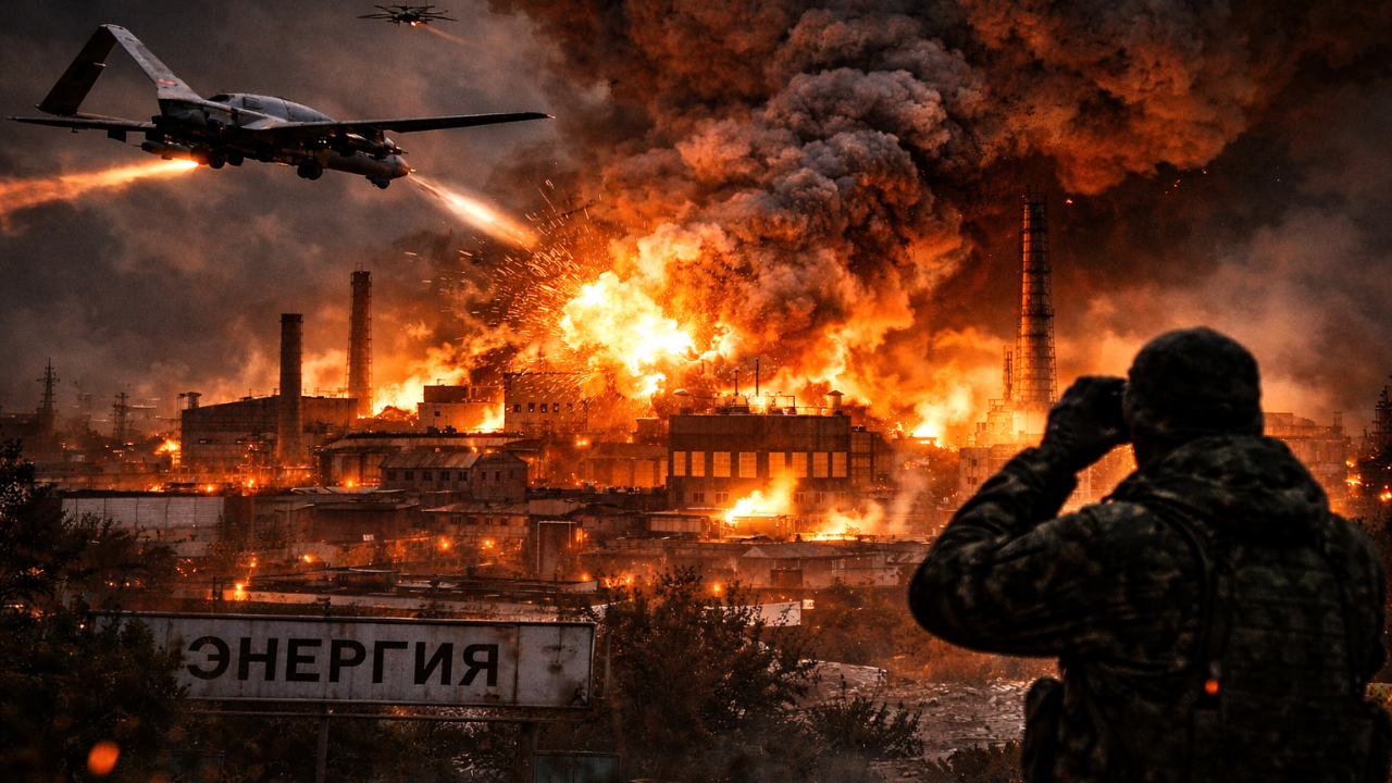 Ukrainian drone strike sets Russian missile plant ablaze