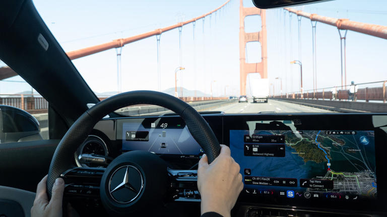 Mercedes' new CLA makes Tesla Autopilot look dated, but that wasn't my ...