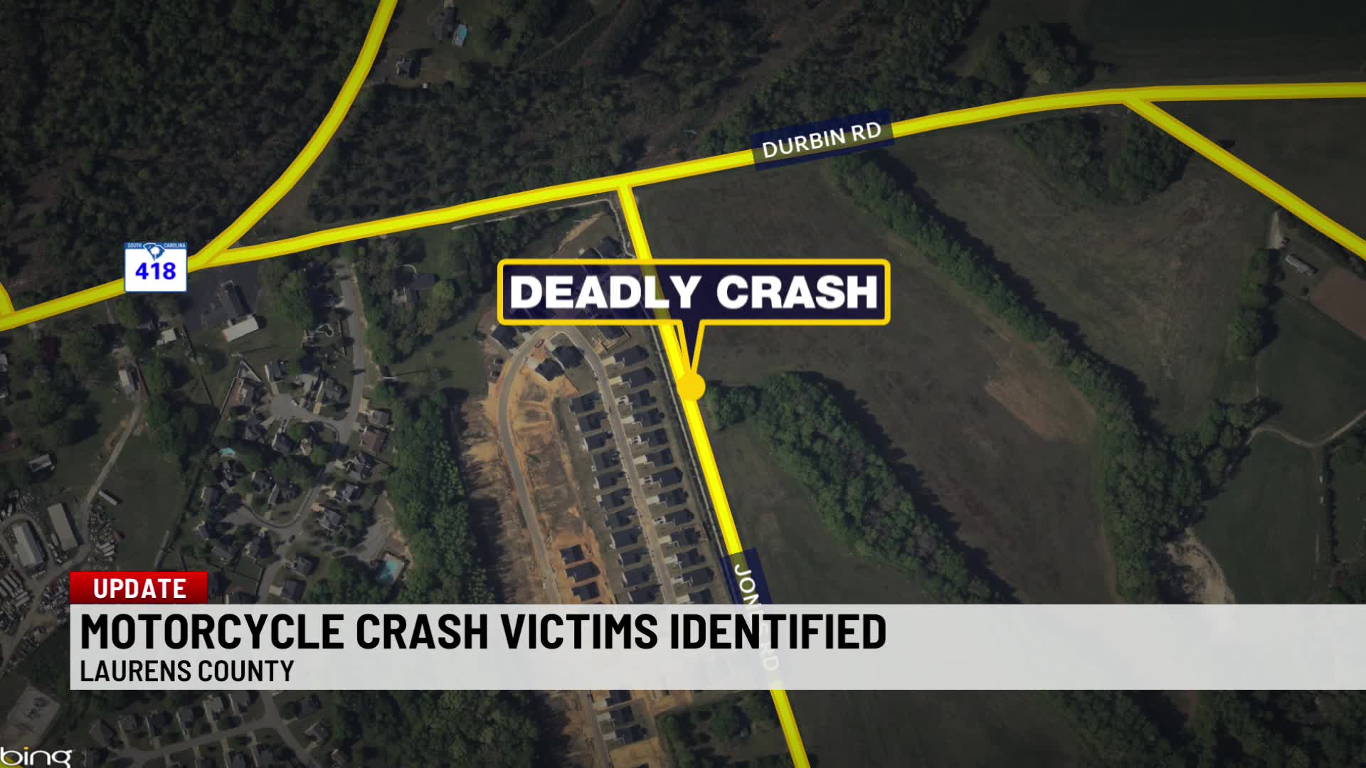 Two dead in motorcycle crash in Laurens County