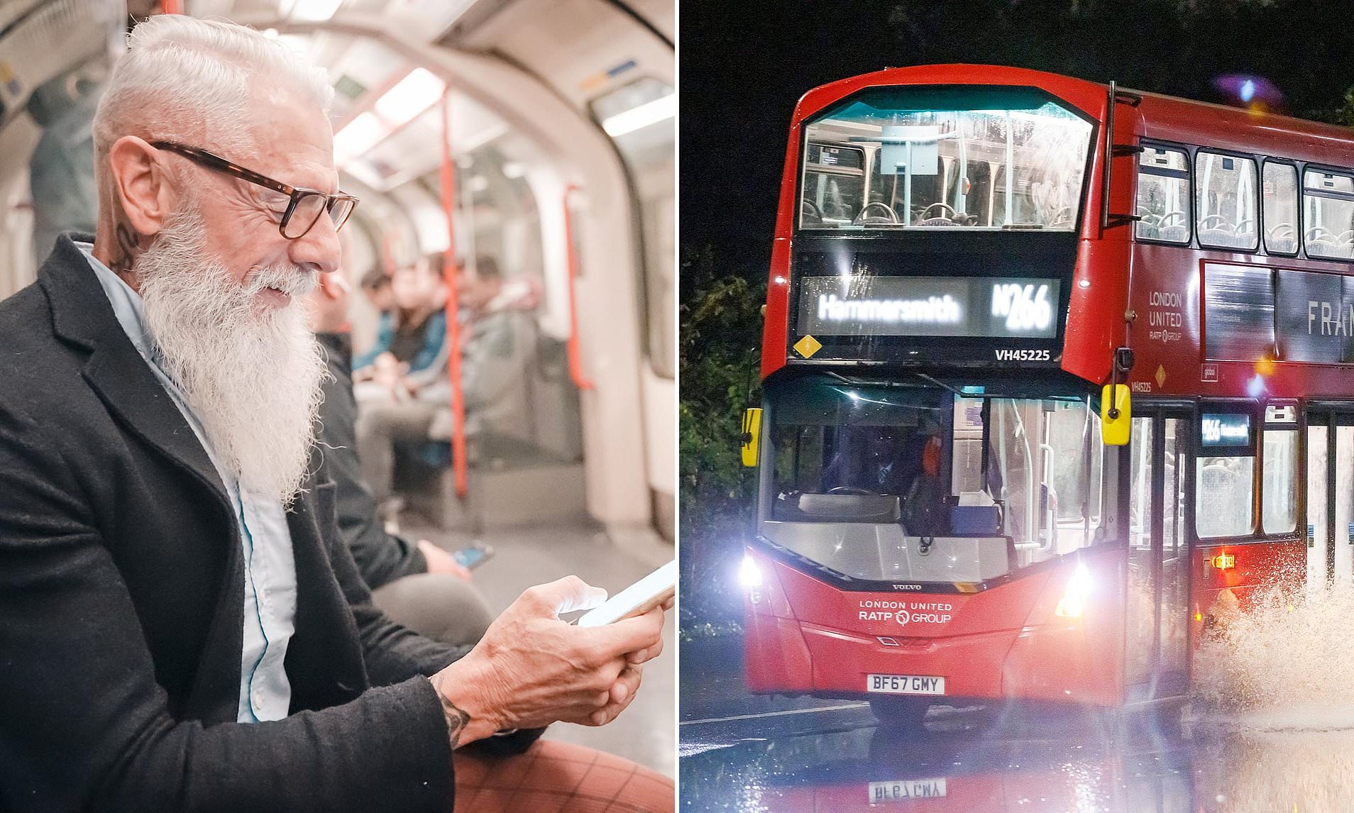 Pensioners could lose free Tube travel perk as costs for freebie soar ...