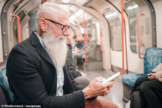 Pensioners could lose their free London Underground travel perk as costs for the freebie soar to £372million (Stock Photo)