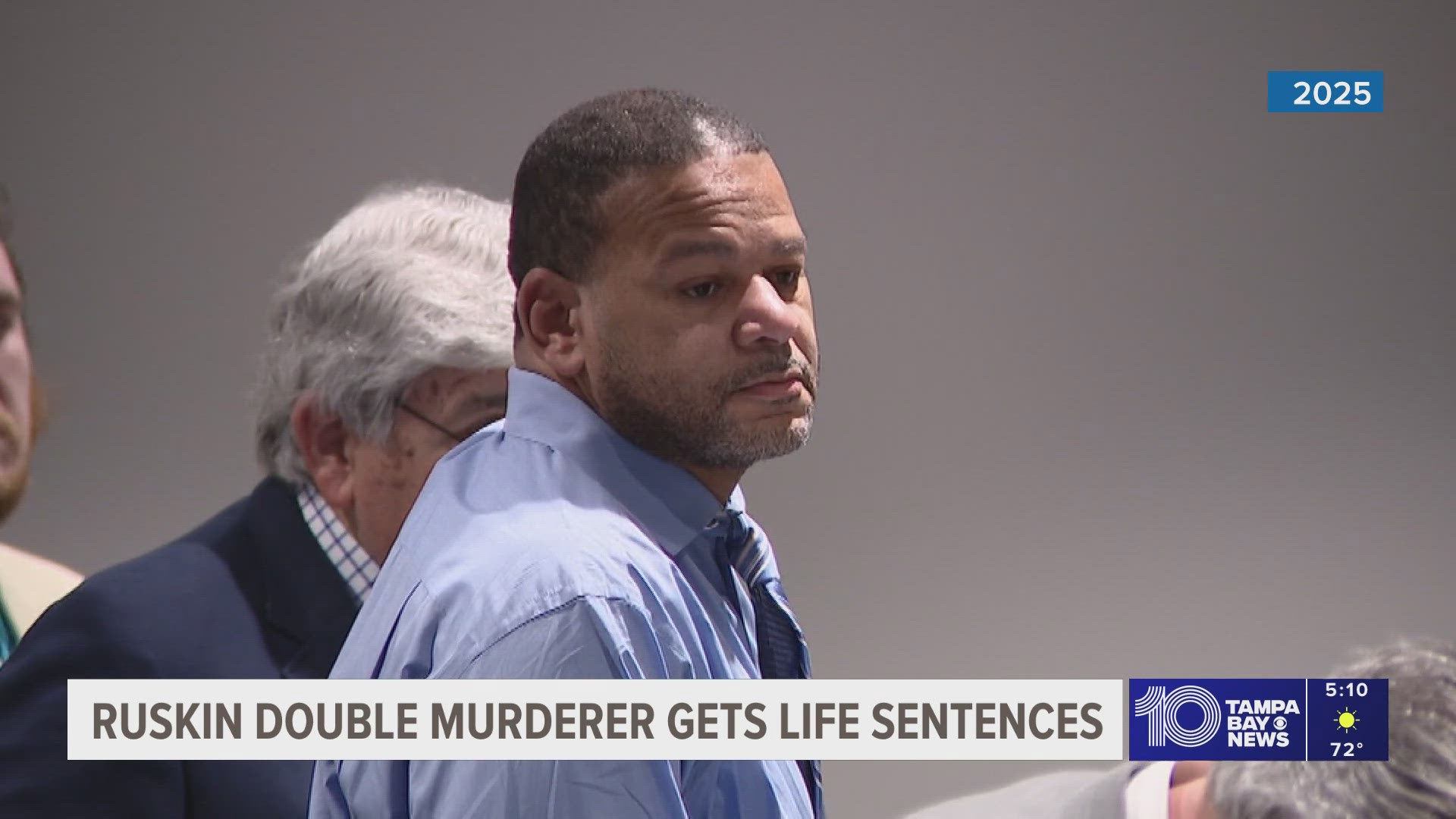 Ruskin man gets life sentence in double murder, burglary case of 2018