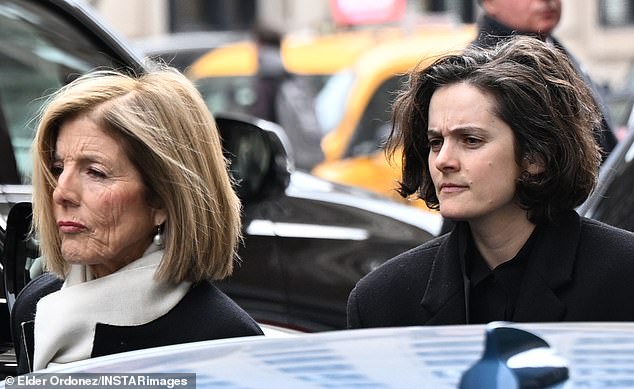 JFK's grandson Jack Schlossberg looks heartbroken as he attends sister ...