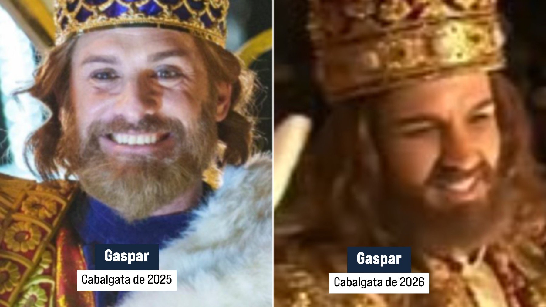 Gaspar se hace viral en la Cabalgata de Reyes de Madrid: el detalle del ...