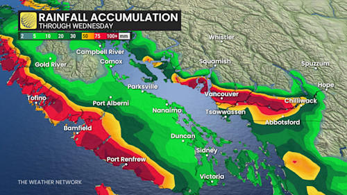 BC.'s coastal regions prepare for heavy snow and rain this week