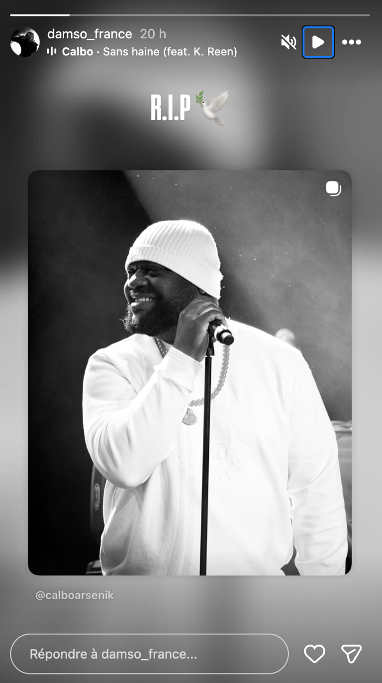 Décès du rappeur Calbo (Ärsenik) : M.Pokora, Rachida Dati, ROHFF, Stomy ...
