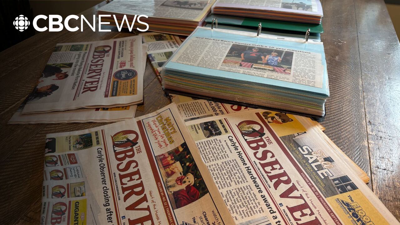 The ink dries on the final edition of the Carlyle Observer