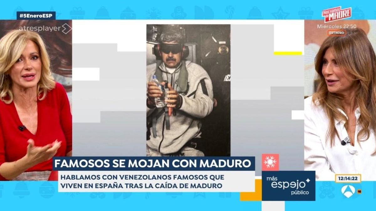 Susanna Griso recuerda su tensión del pasado con Maduro por «Espejo  Público»: 