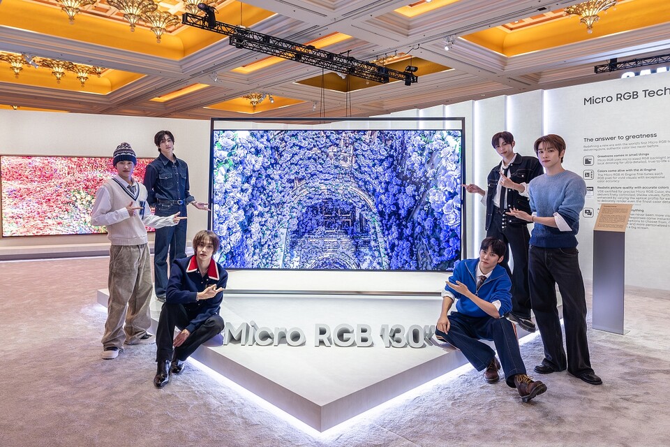 [CES 2026 현장] '라이즈' 멤버 취향 맞는 삼성 신제품 선정 소셜 콘텐츠 제작