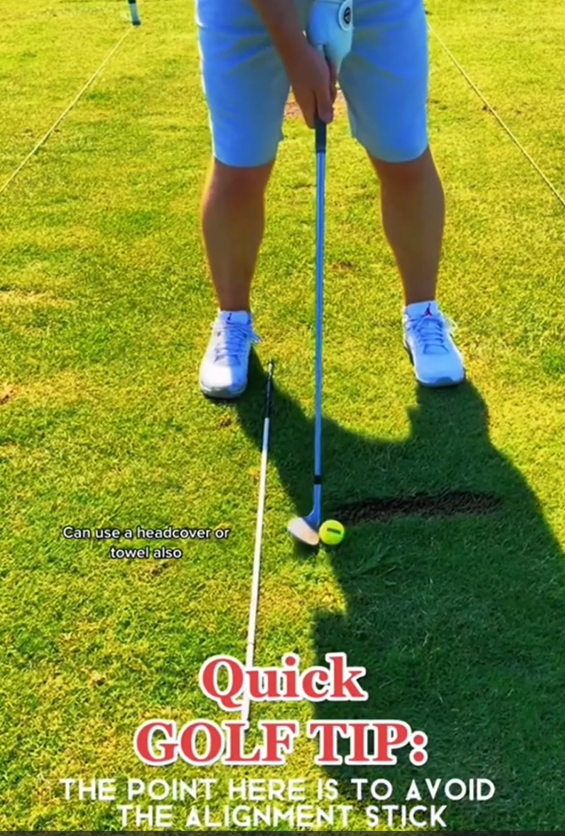 Better contact with this easy golf drill