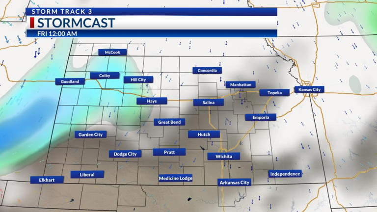 Storm Track 3 forecast: Warm now, colder air with a late week system ahead