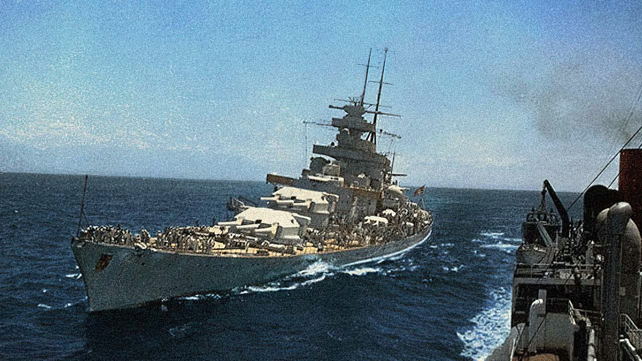 How Hitler’s second capital ship was finally taken out