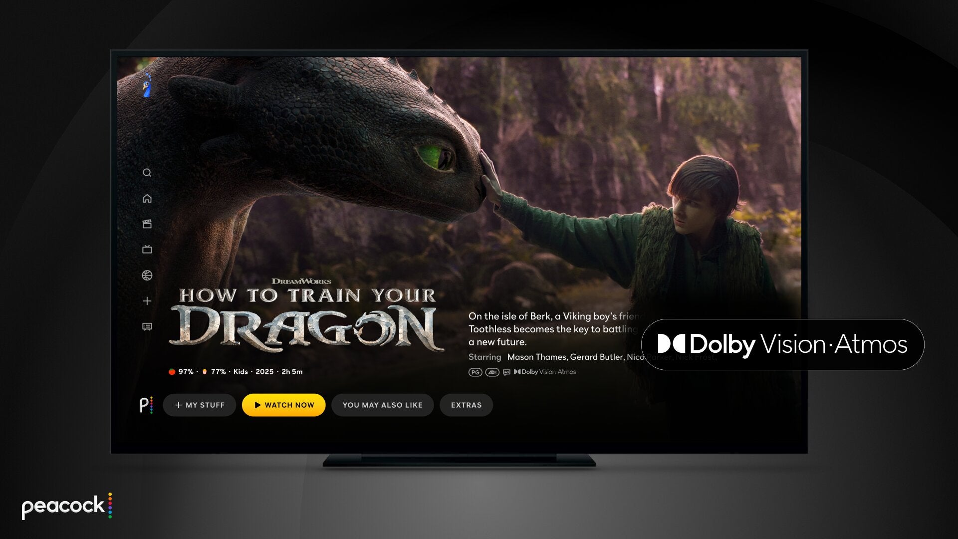 Peacock expands availability of Dolby visual and audio features