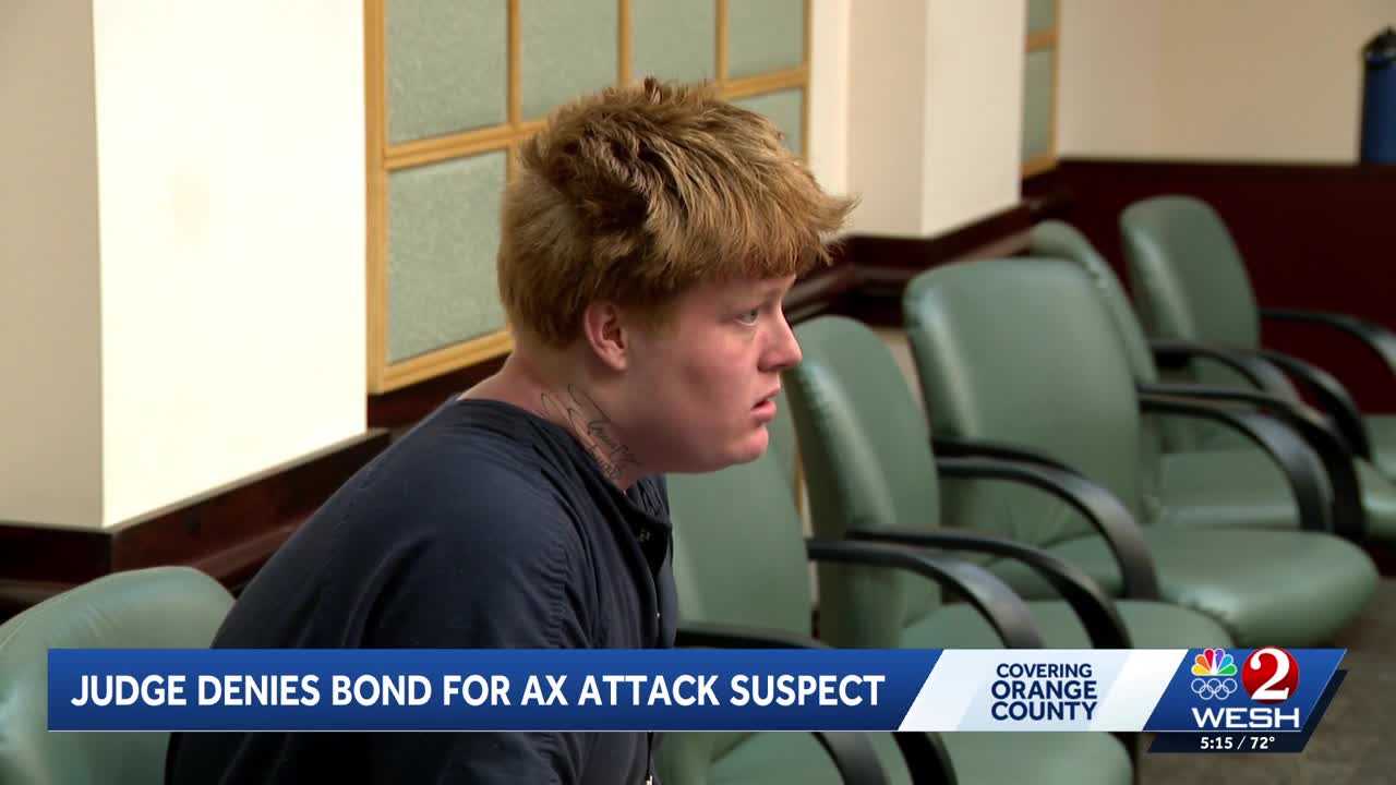 Man accused of ambush with ax and stabbing in Orlando to remain jailed ...