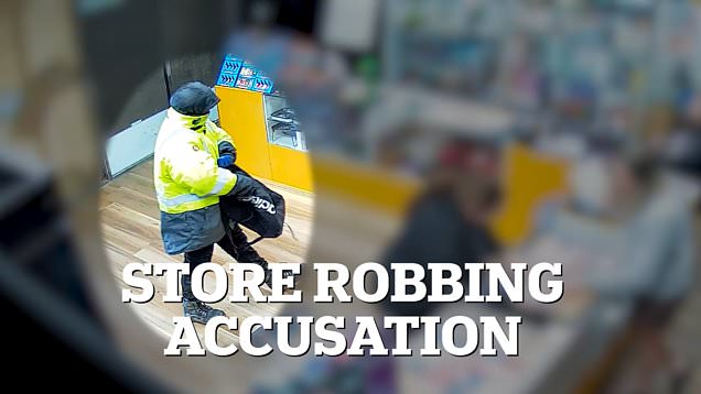 Man has been accused of robbing a store at gunpoint