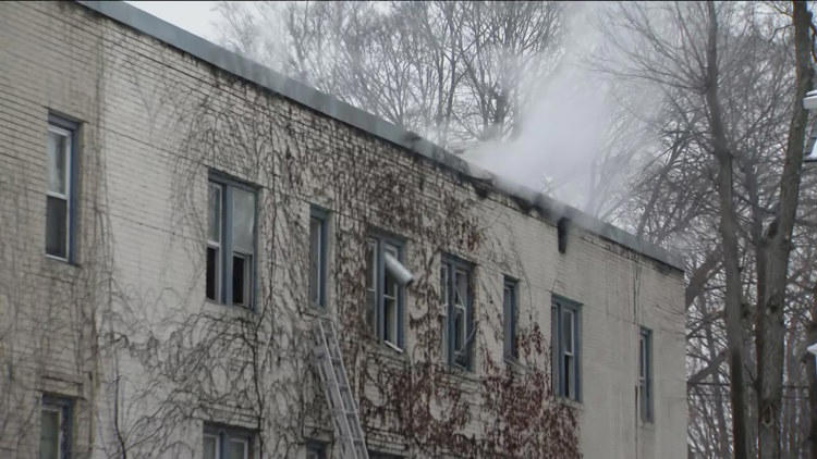 Dozens displaced after apartment fire in south Minneapolis