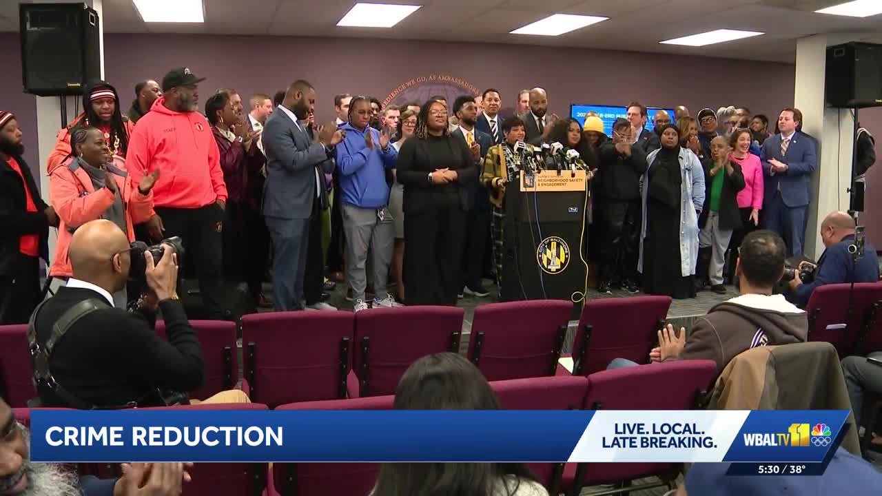 City, state leaders tout reductions in crime