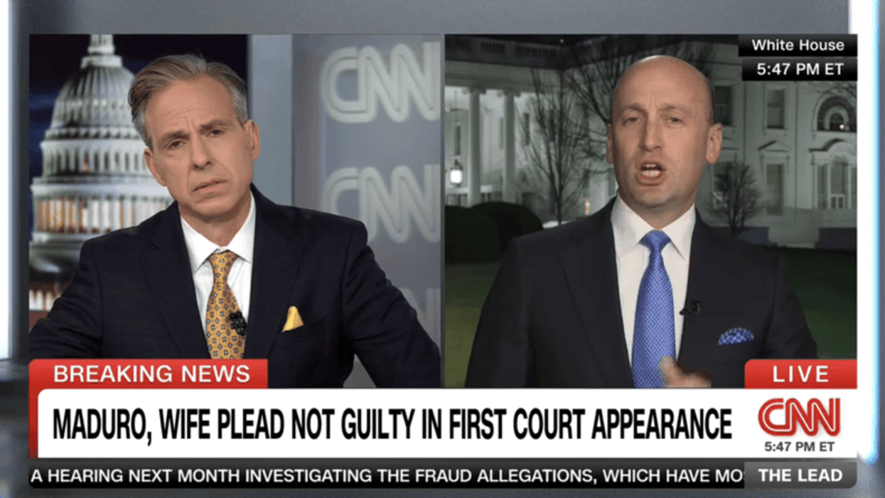 Stephen Miller snaps at Jake Tapper over 'smarmy' remark