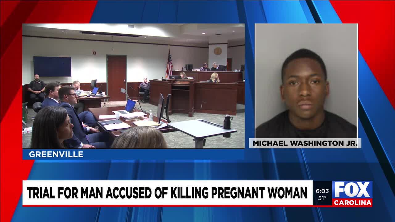 Trial begins for man accused of killing pregnant woman at Greenville CO ...