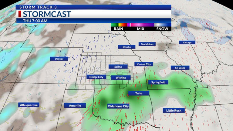 Storm Track 3 forecast: Warm now, colder air with a late week system ahead