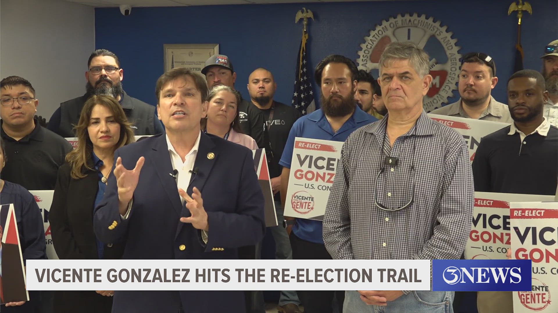 Vicente Gonzalez hits the re-election trail in new Corpus Christi district