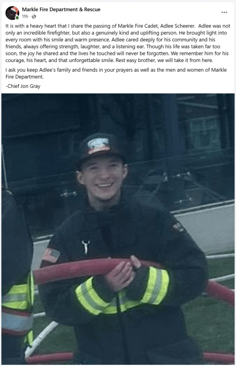 Everybody loved that kid: Remembering Adlee Scheerer