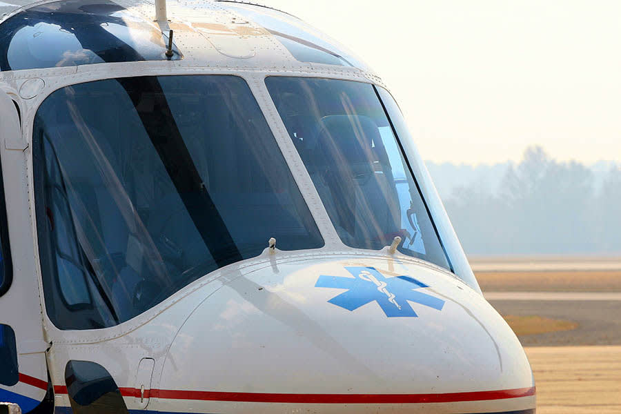 Teen airlifted to hospital following 2-vehicle collision<br><br>