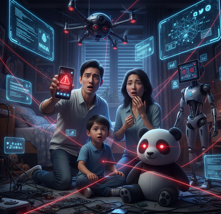 Búp bê biết nói, gấu bông biết nghe: Cảnh báo đồ chơi AI có thể theo dõi trẻ