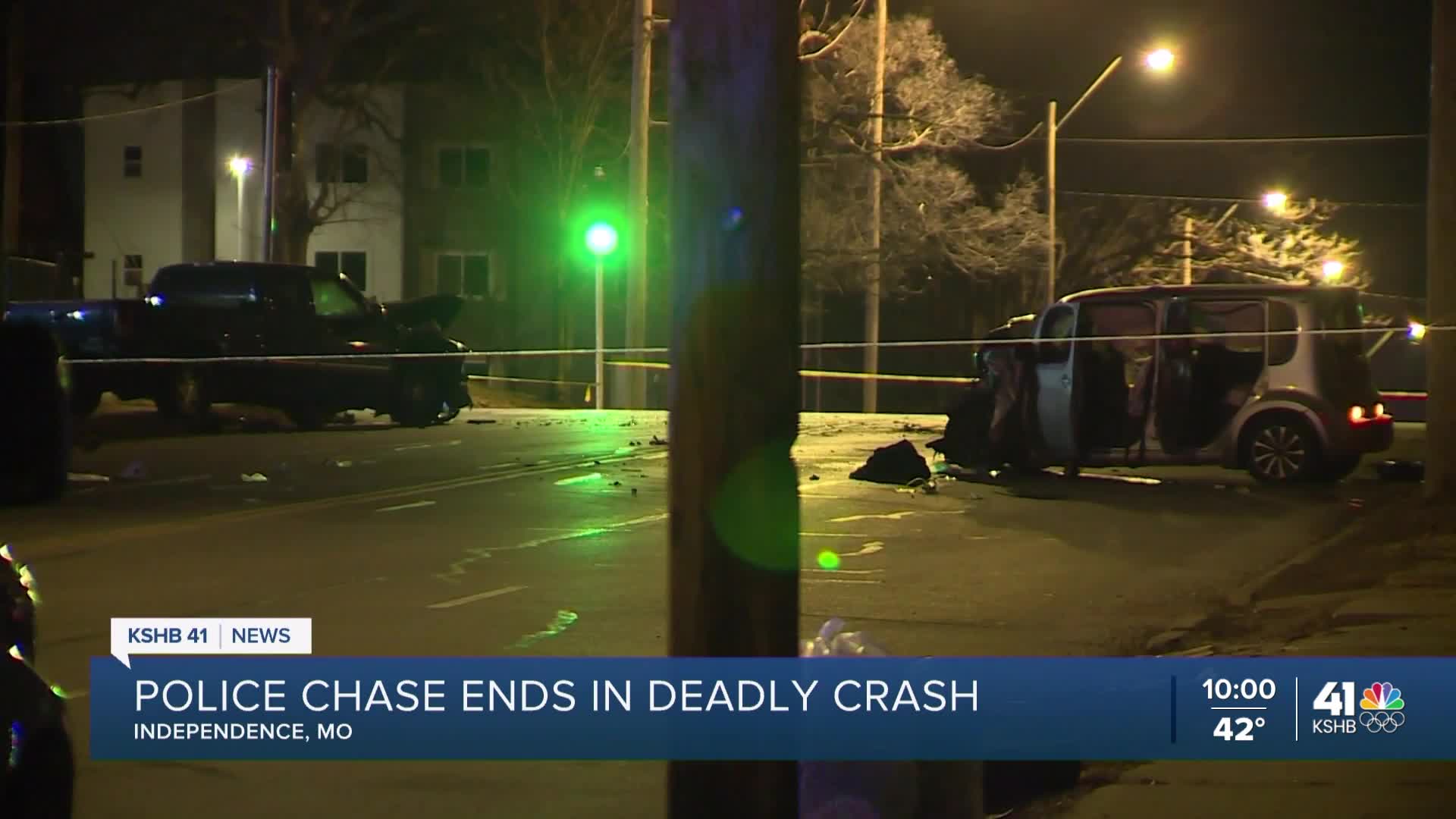 Independence police chase ends in fatality, suspect still on the run