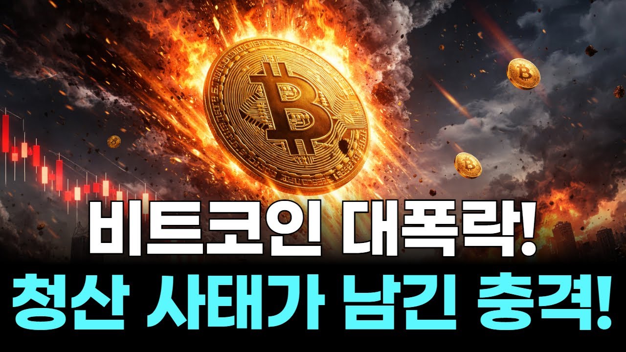비트코인 대폭락! 청산 사태가 남긴 충격! | Watch