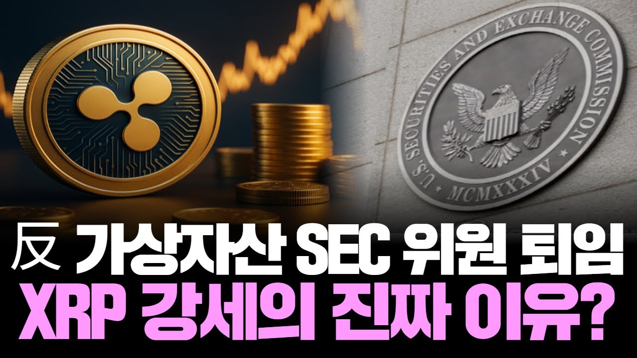 反 가상자산 SEC 위원 퇴임, XRP 강세의 진짜 이유? | Watch