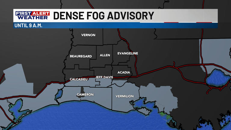 First alert forecast: Patchy dense fog this morning, to a warm and ...