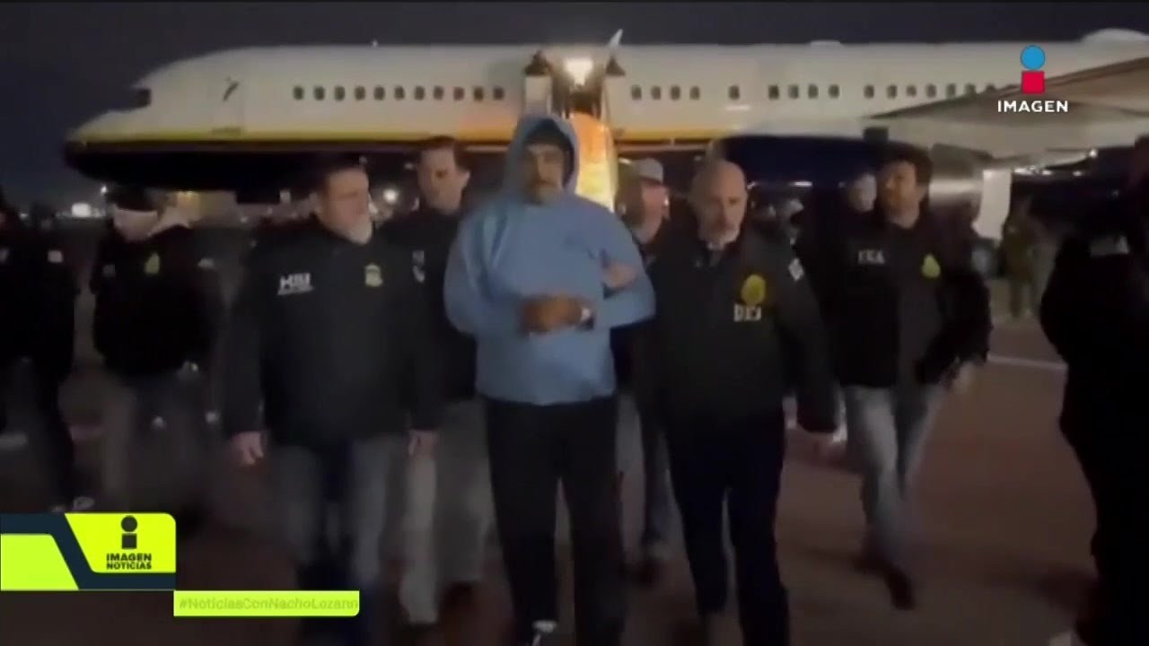 Nicolás Maduro y su esposa fueron trasladados a una corte en Nueva York