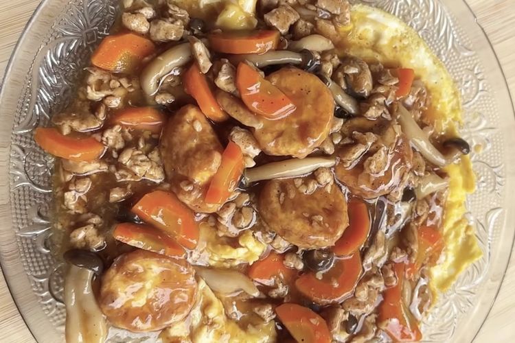 Resep Telur Siram Tofu: Menu Sederhana Ala Chinese Food yang Menggugah Selera