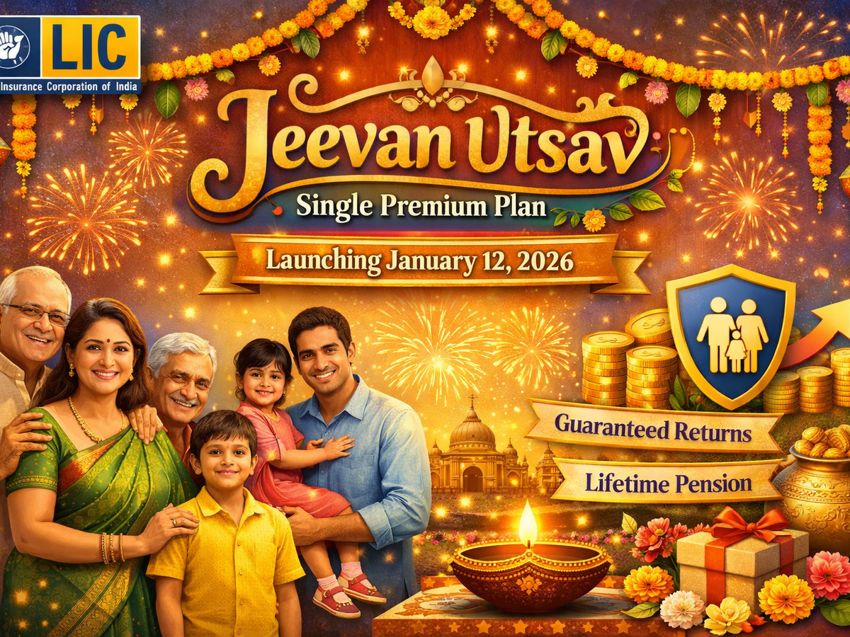 LIC Jeevan Utsav single premium plan from January 12, 2025; policy ...