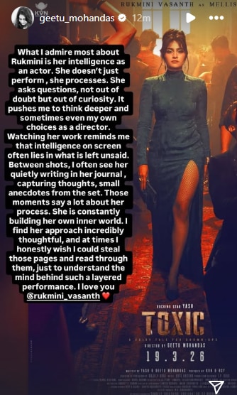 Rukmini Vasanth leaves her girl-next-door image behind as glam Mellisa ...