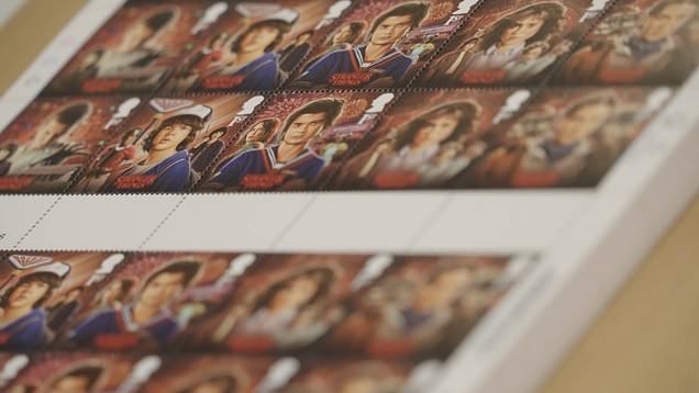 A look behind the scenes as Royal Mail issues special Stranger Things ...