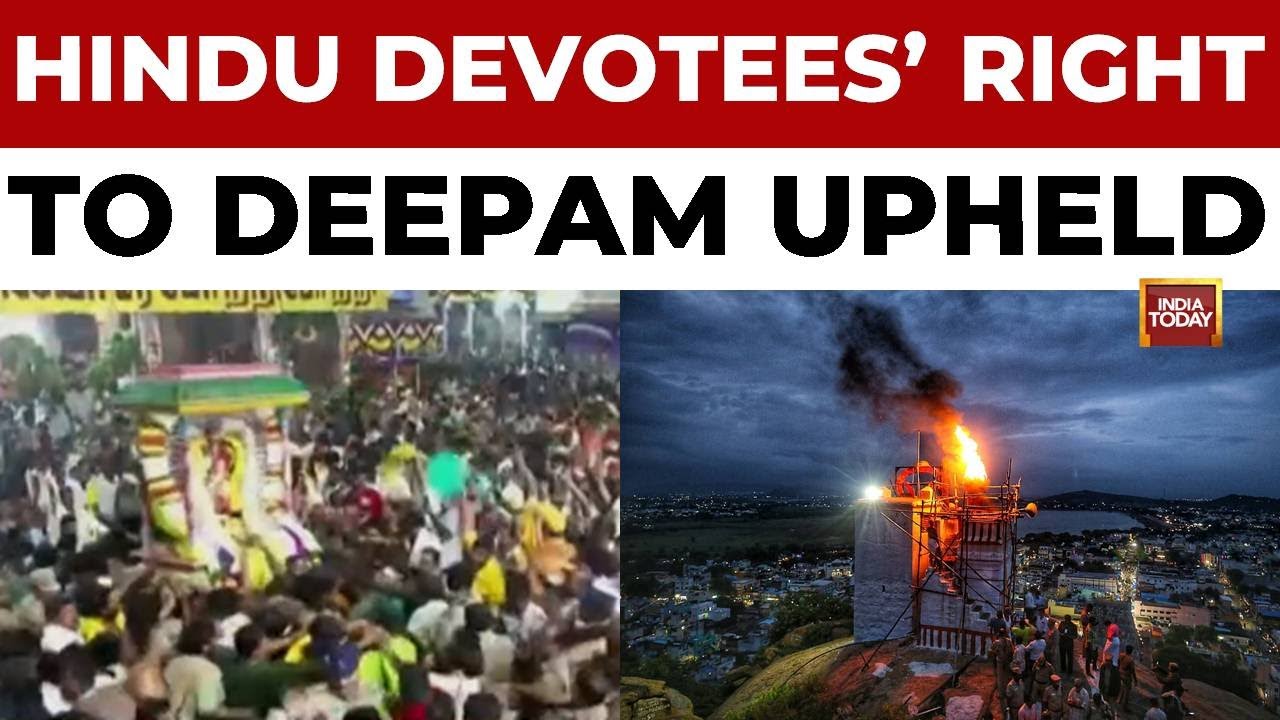 Madras High Court bench upholds order allowing lighting of lamp at shrine amid political row<br><br>