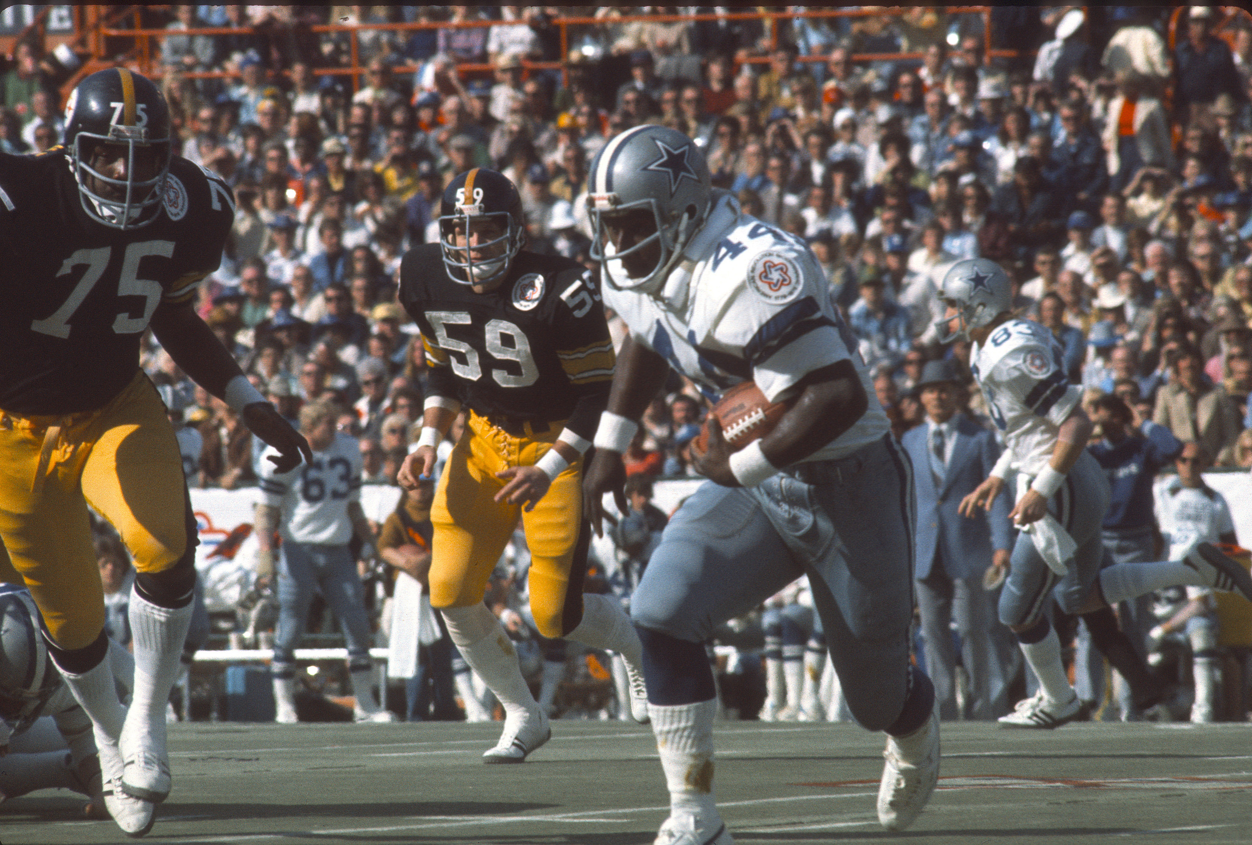 Who has the most career rushing yards in NFL playoff history?