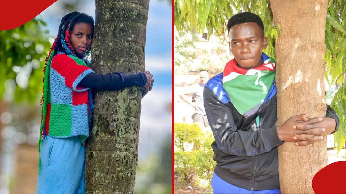 Murang'a man hugging tree for 80 hours for new record denies copying ...