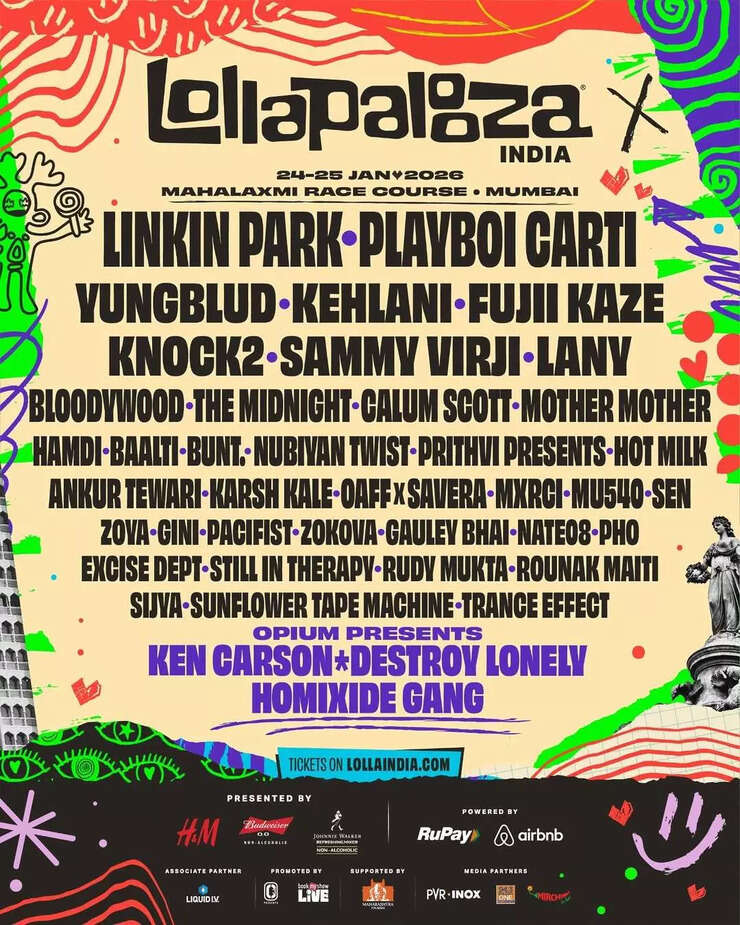 From Coachella To Lollapalooza India Here Are The Biggest 2026 