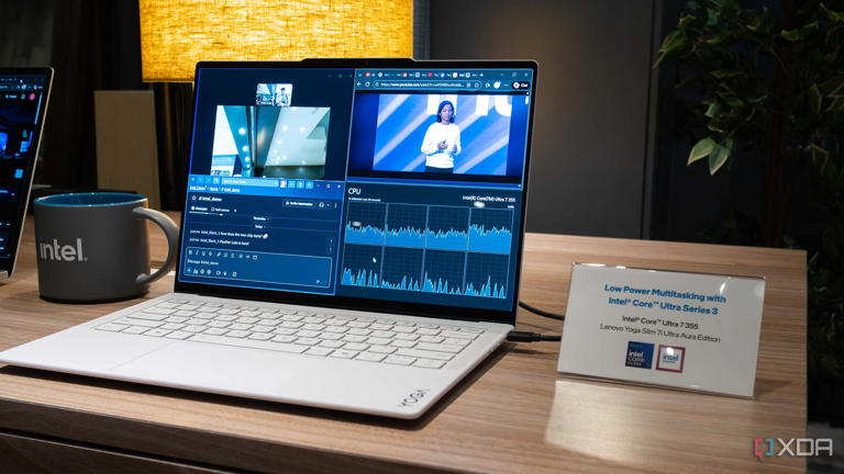 Intel's Core Ultra Series 3 laptop 