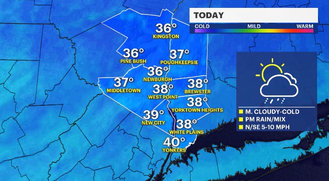 Storm watch: Chance for slick roads as rain, freezing rain move into ...