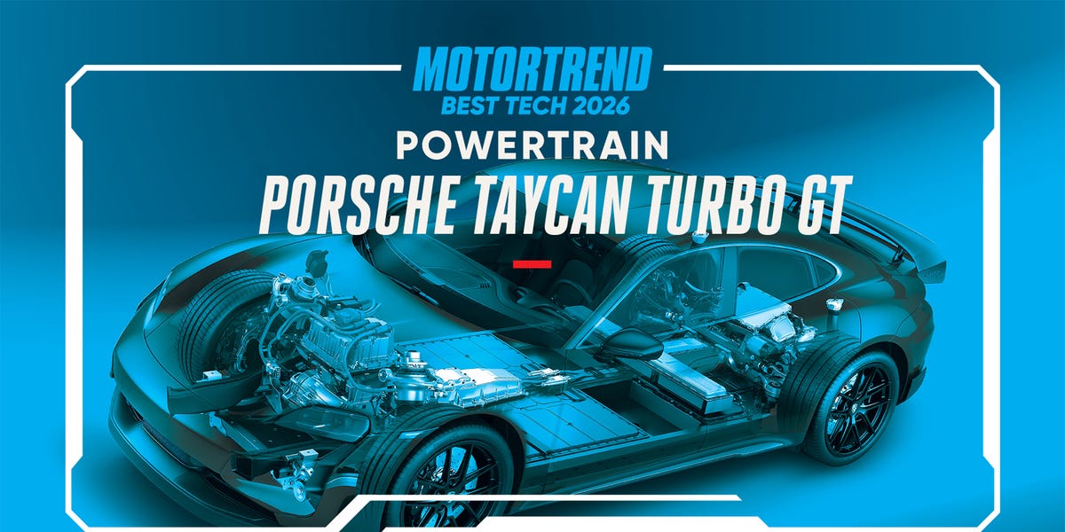 Best tech 2026: The Porsche Taycan Turbo GT’s powertrain stress-tests ...
