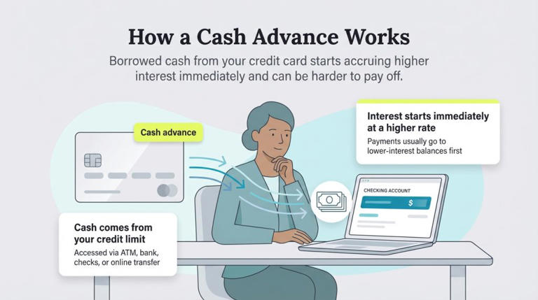 What are cash advances and how do they work?